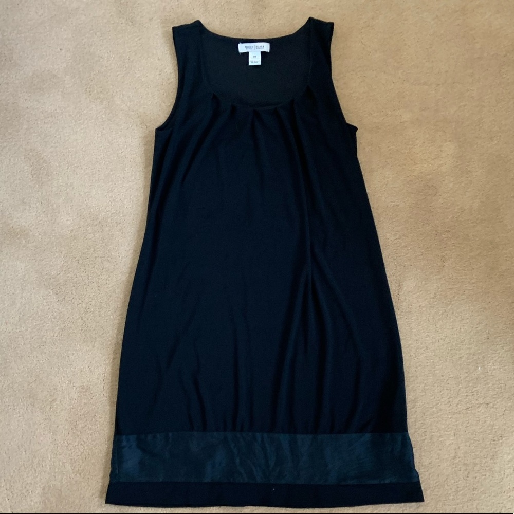 White House Black Market black shift dress